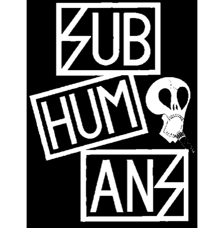 SUBHUMANS - Logo - Back Patch